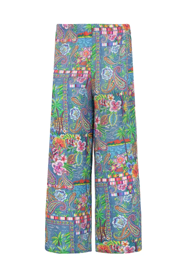 4giveness-pantalone-palazzo-mussola-fantasia-bimba image 1
