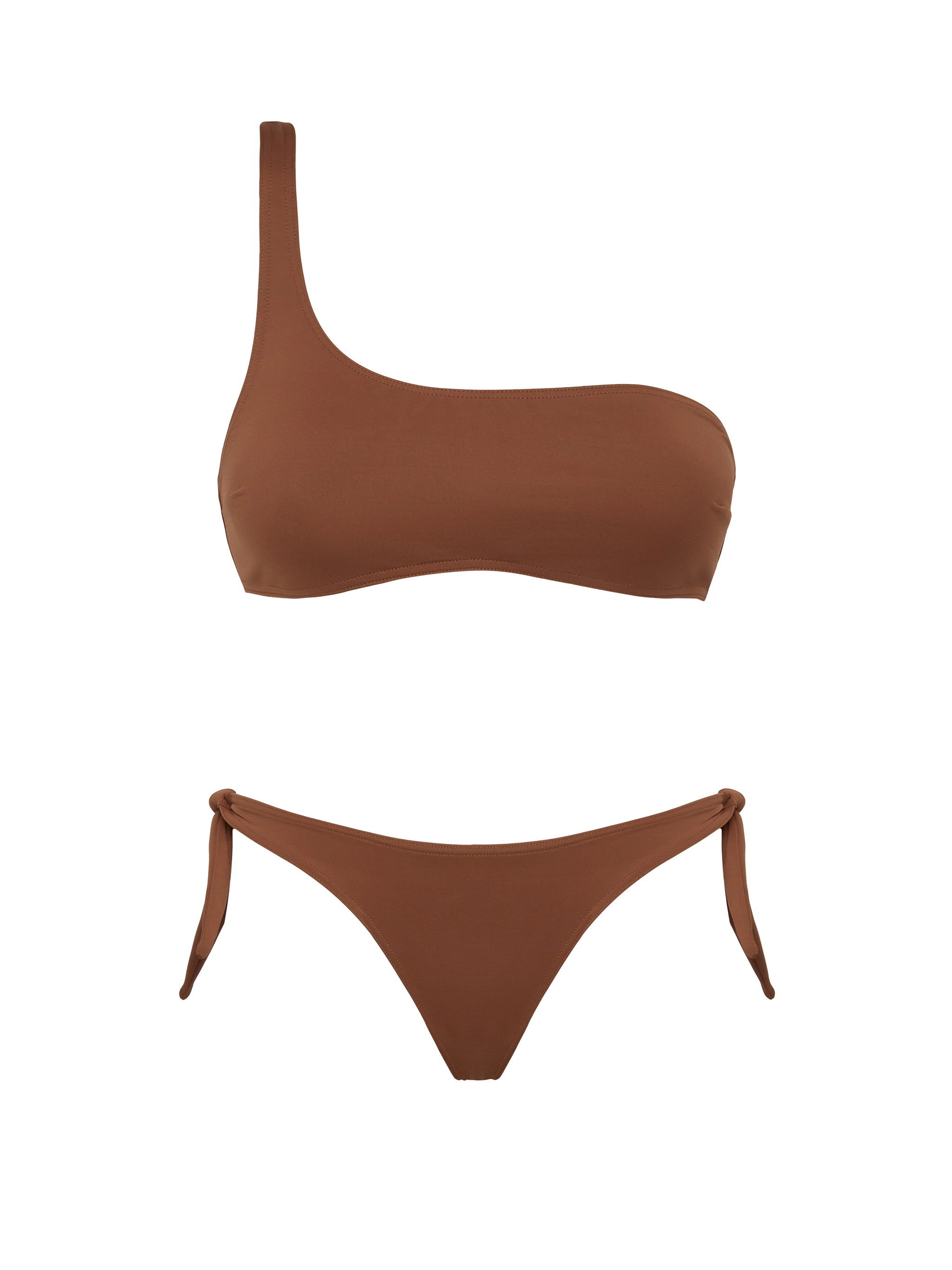 mc2-saint-barth-celestine-yali-bikini-bralette-monospalla-marrone image 1