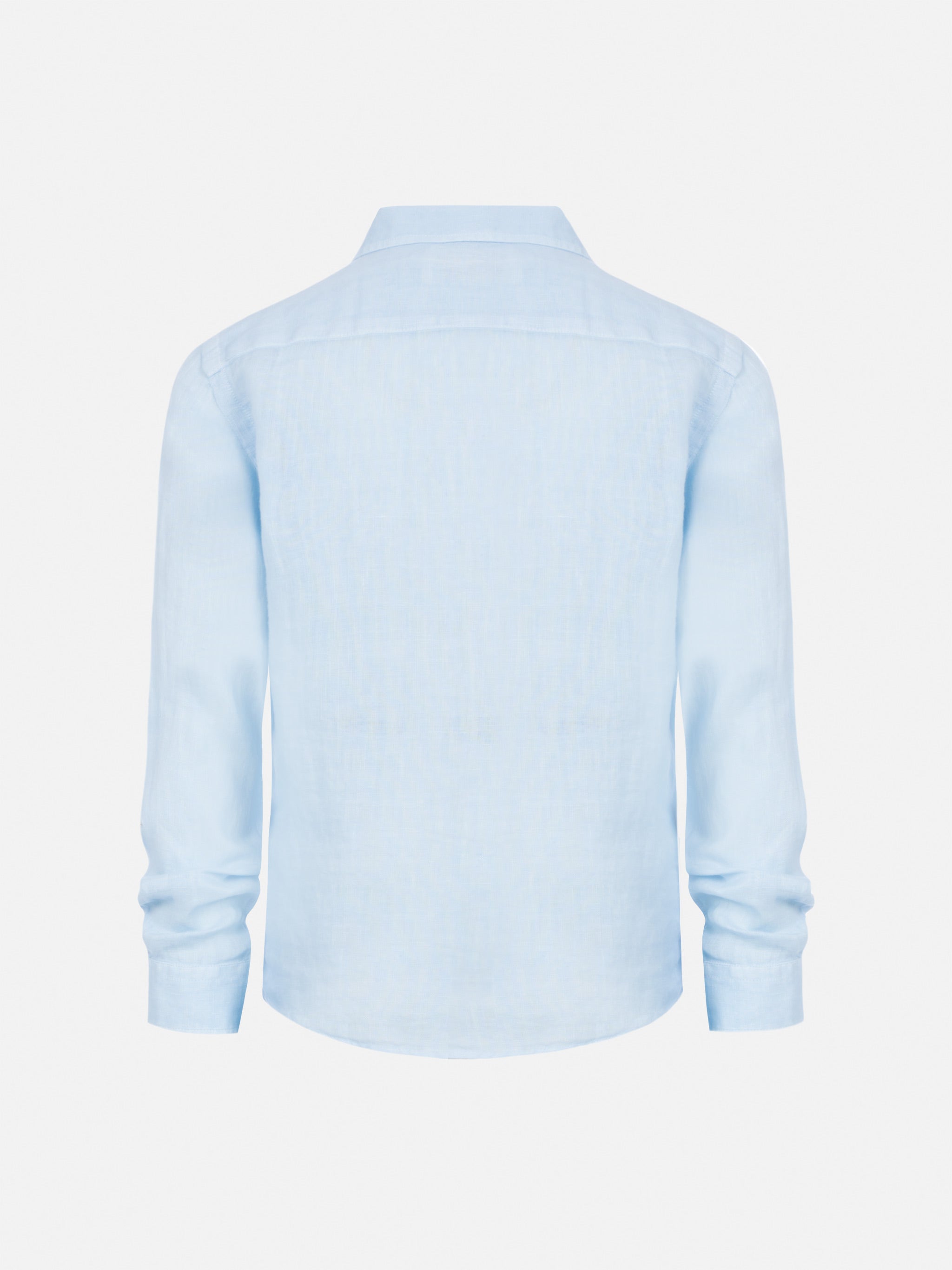 mc2-saint-barth-agnes-camicia-bambino-in-lino-azzurro-2 image 2