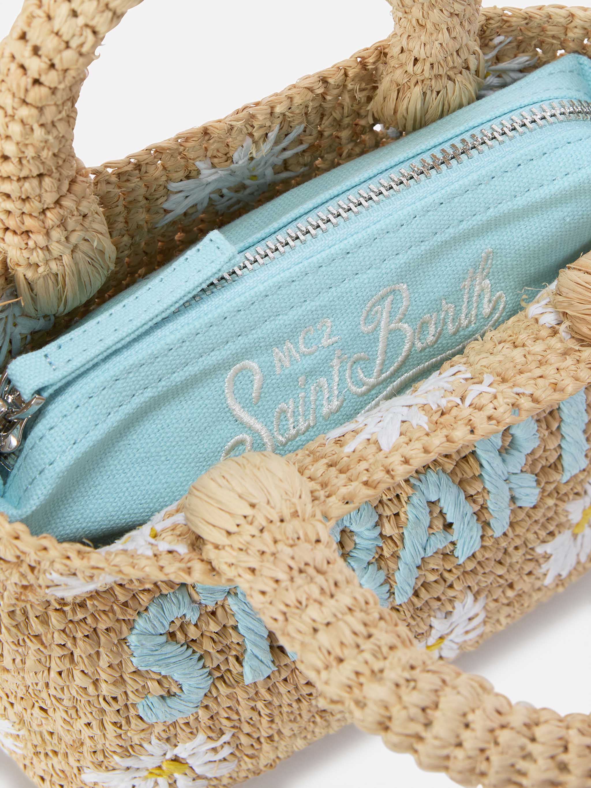 mc2-saint-barth-borsa-beach-mini-in-raffia-naturale-con-margherite-ricamate image 5