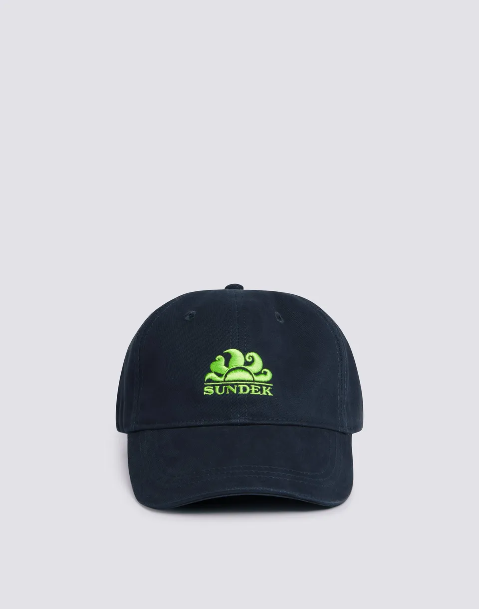 sundek-goldenwave-cooper-cap-cappellino-baseball-unisex-logo-ricamato image 1