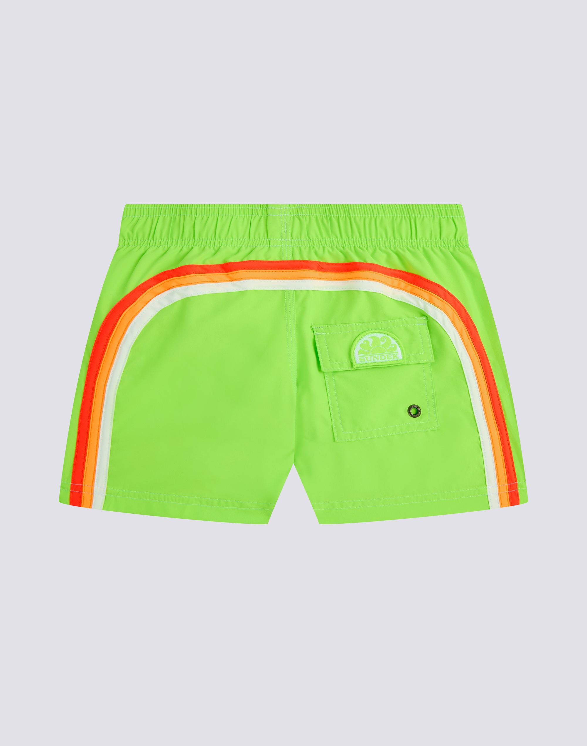 sundek-costume-da-bagno-bambino-corto-con-arcobaleno-in-repreve image 1