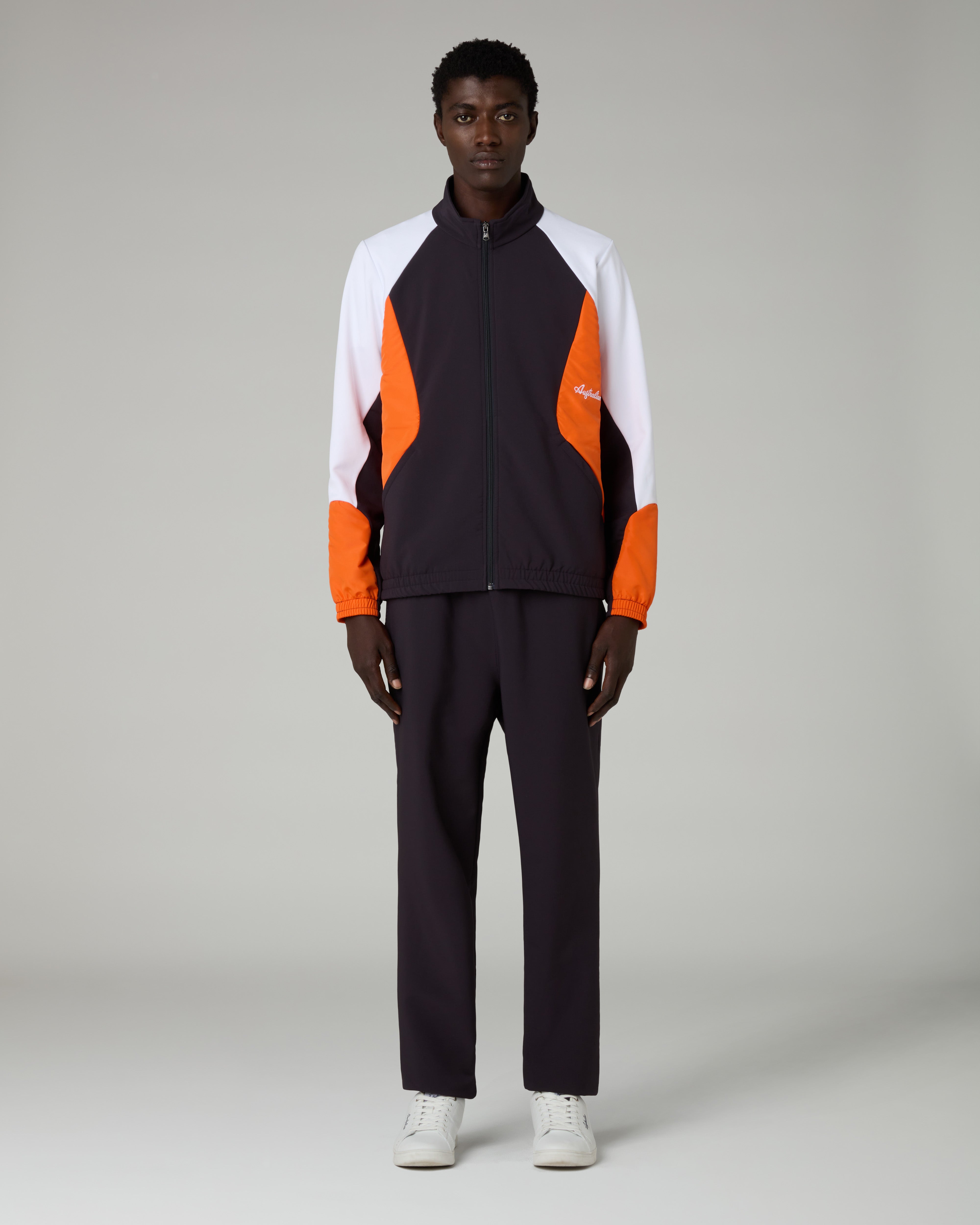 australian-color-block-match-tracksuit-tuta-blu-navy image 1