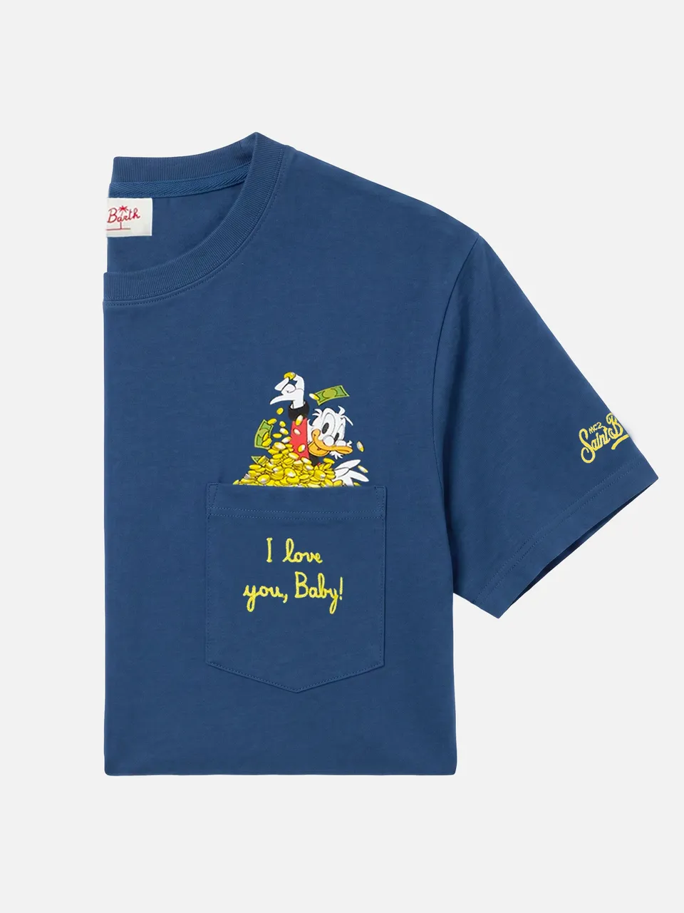 mc2-saint-barth-t-shirt-austin-uomo-con-ricamo-disney-special-edition image 1