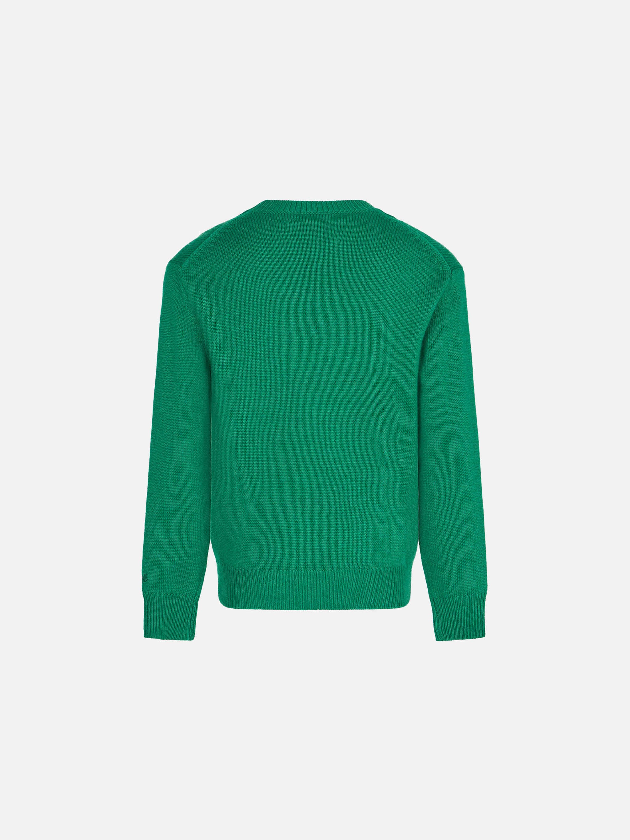 mc2-saint-barth-maglione-bambina-garzato-love-margherite-verde image 2