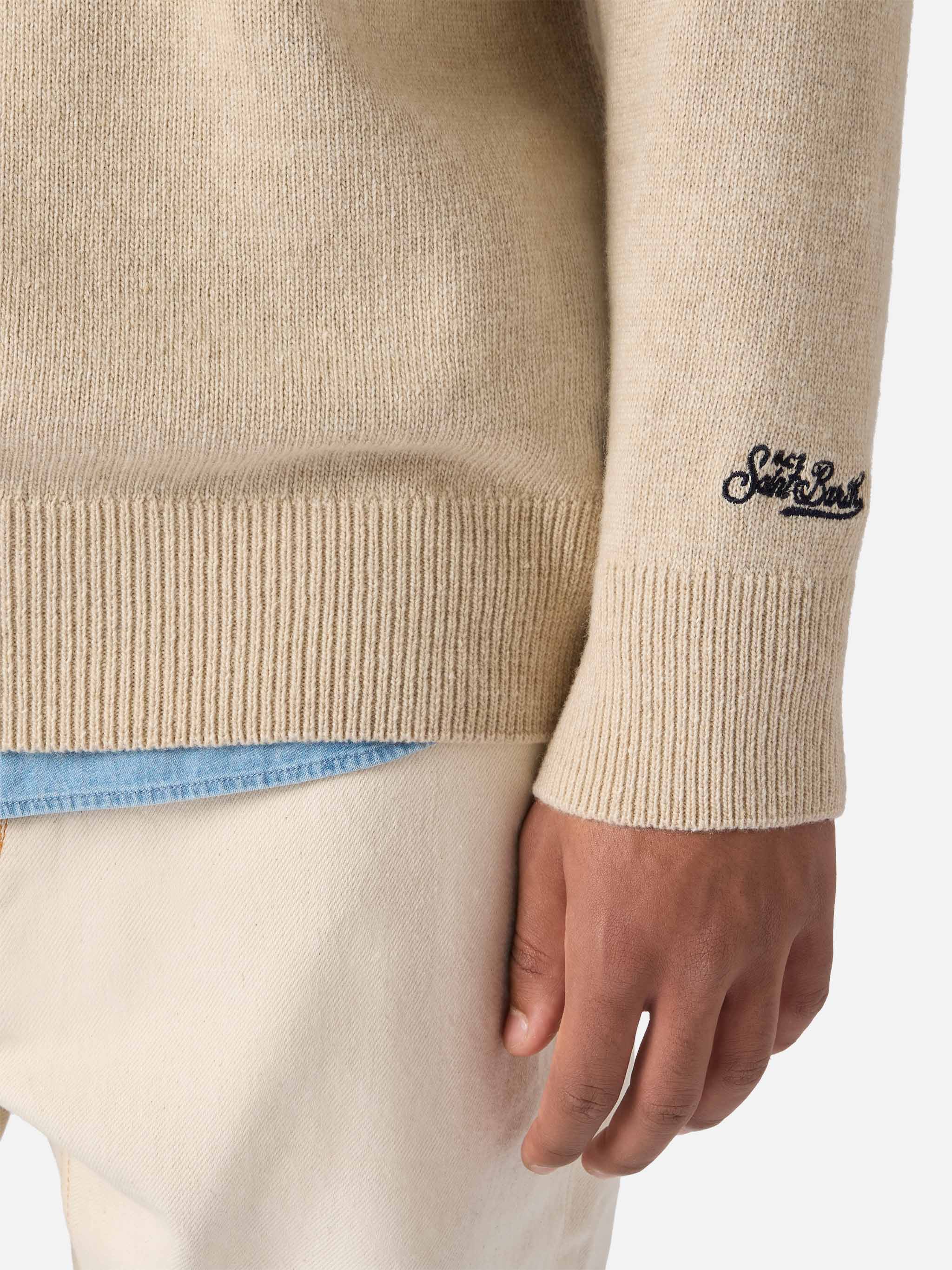 mc2-saint-barth-heron-girocollo-uomo-jacquard-vacanze-di-natale-special-edition- image 3