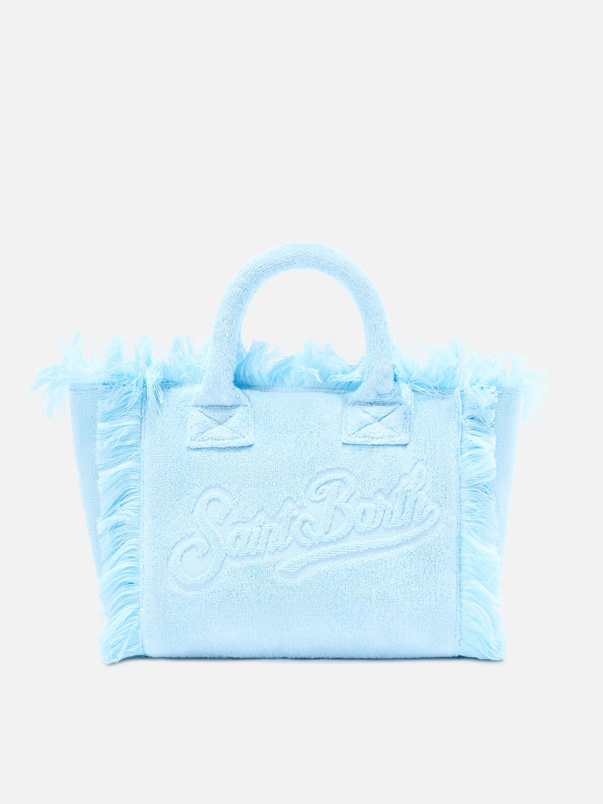 mc2-saint-barth-borsa-colette-in-tessuto-effetto-spugna-azzurro image 1