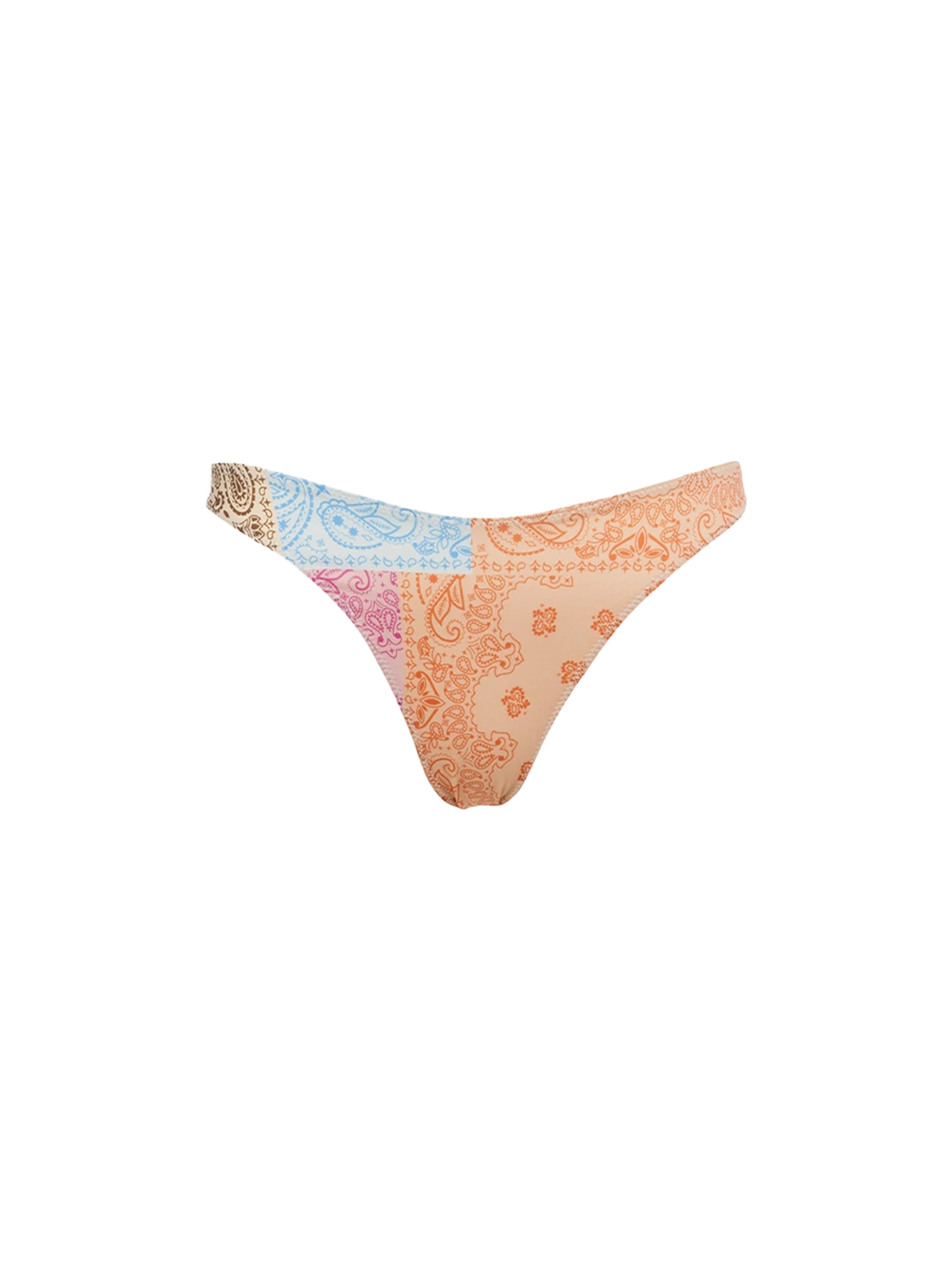 mc2-saint-barth-naomi-slip-bikini-donna-cheeky-stampa-bandana-multicolor image 1