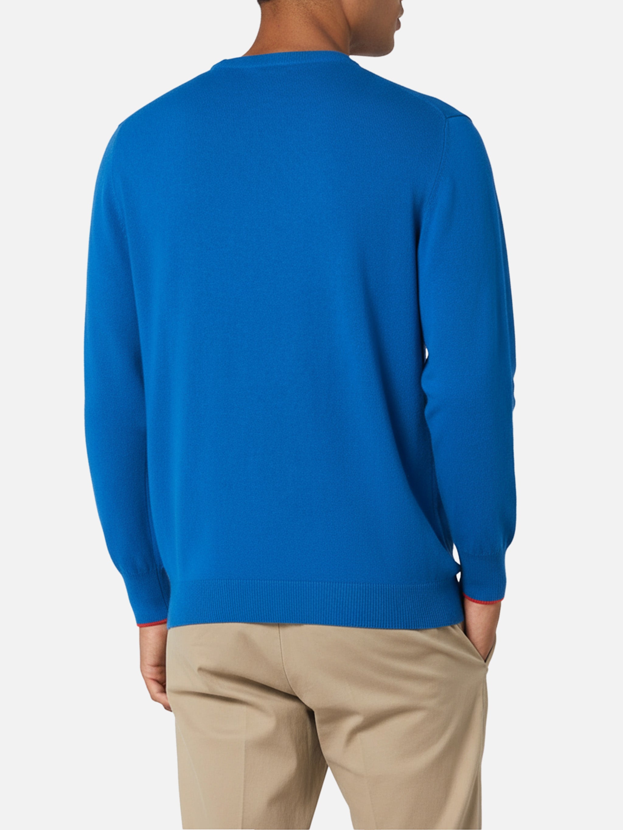 mc2-saint-barth-maglione-uomo-heron-girocollo-blu-ski-ricamo image 4
