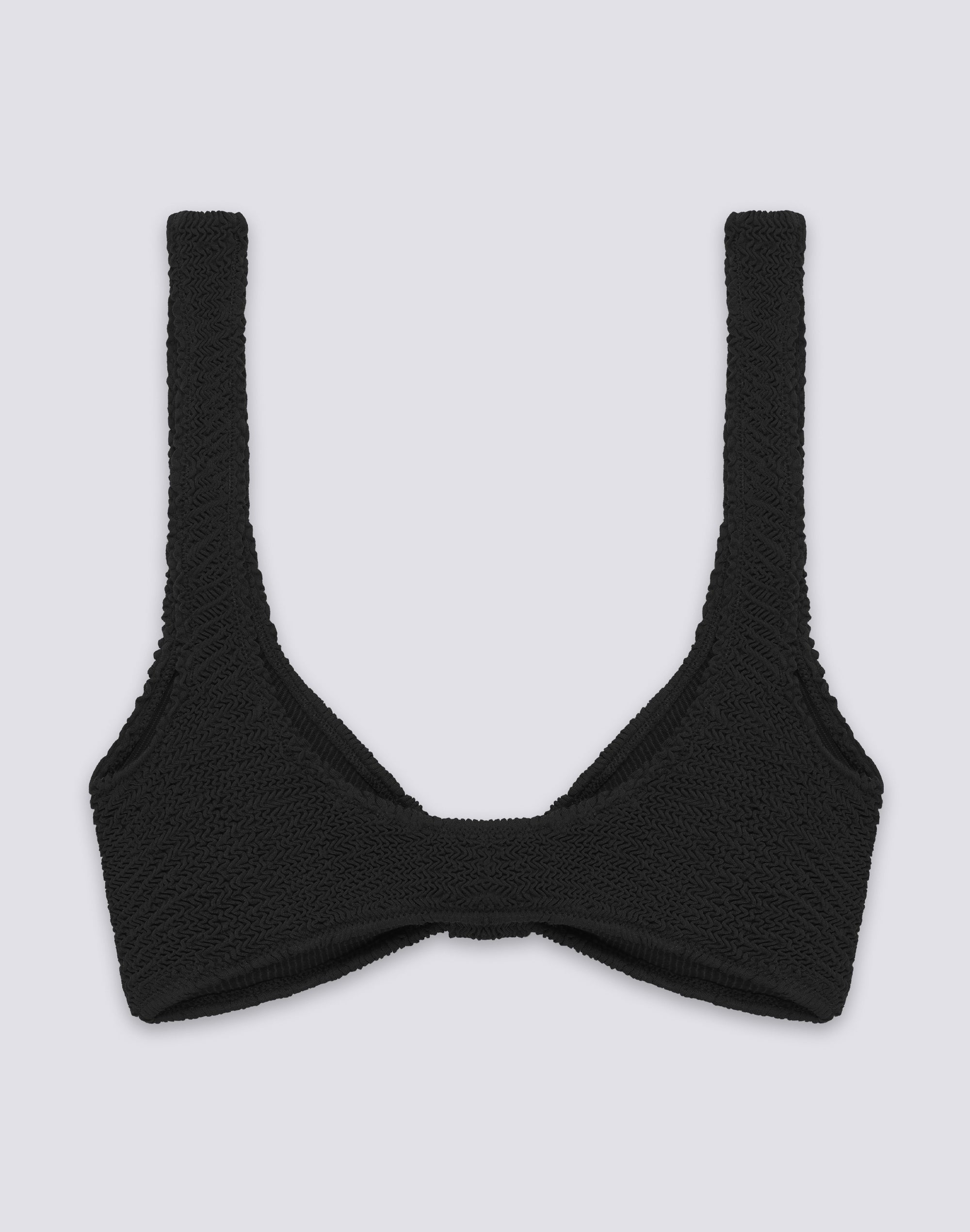 sundek-w411ktl7000-top-bralette-donna-in-tessuto-goffrato image 2