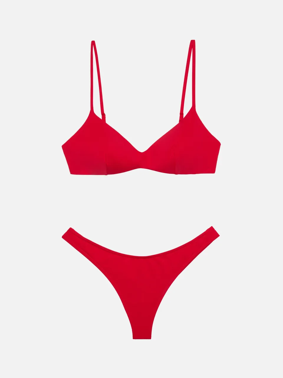 mc2-saint-barth-bikini-bralette-scollata-may-naomi-toile-de-jouy-rosso image 1