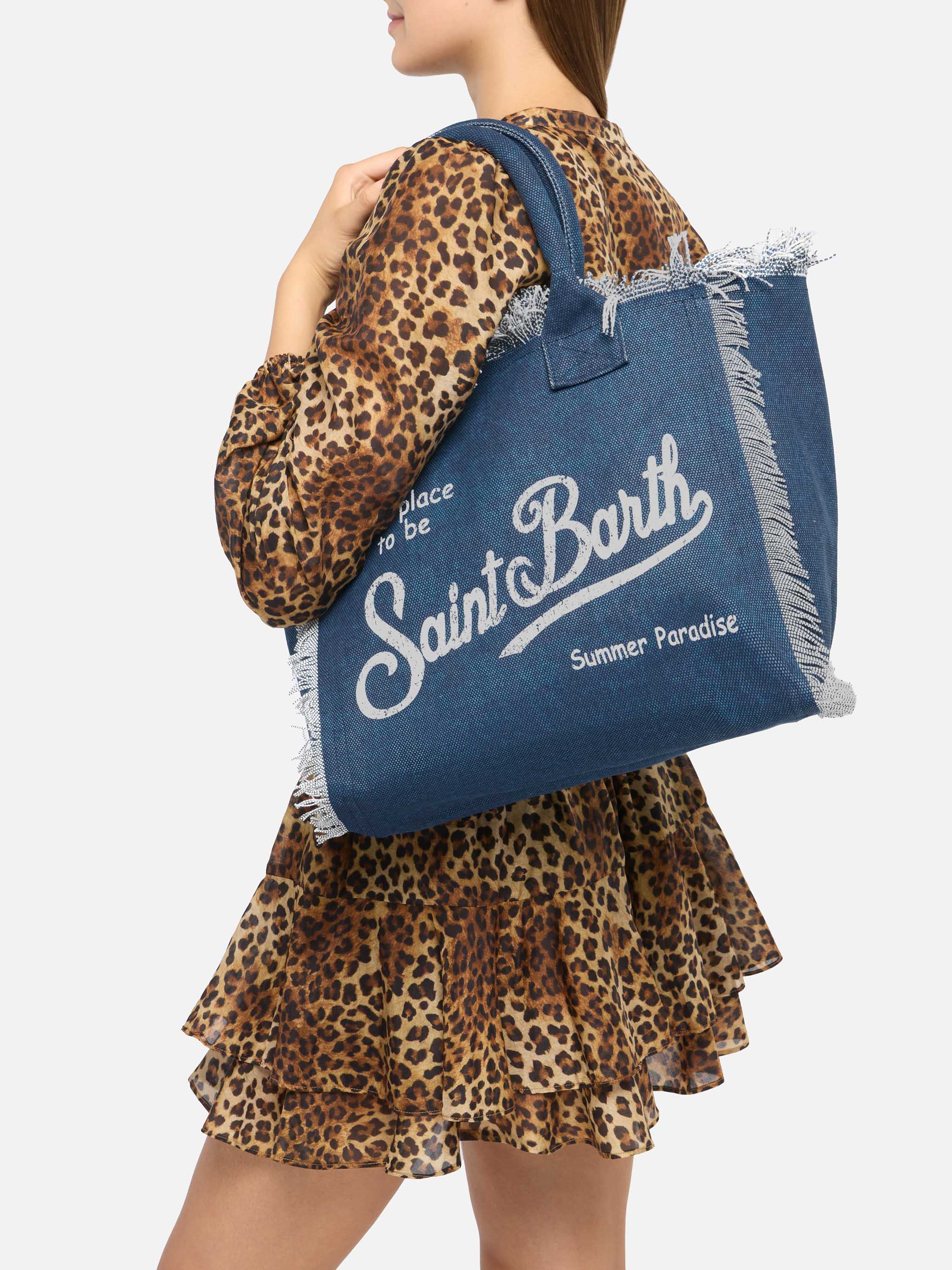 mc2-saint-barth-borsa-vanity-shopping-canvas-cotone-indaco image 2