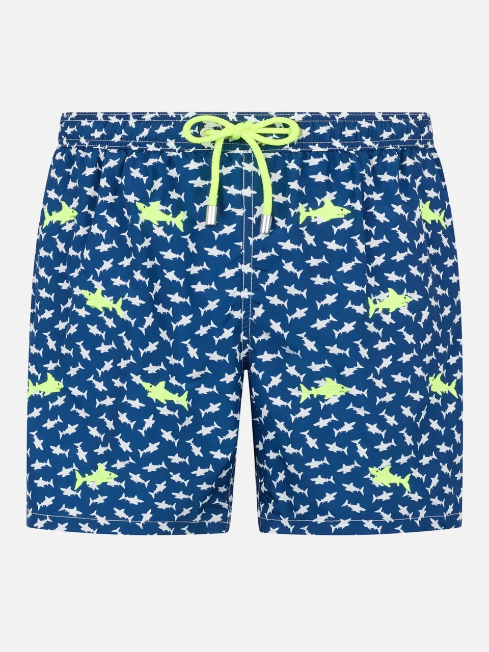 mc2-saint-barth-lighting-costume-mare-uomo-blu-ricamo-squali image 1